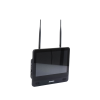 nvr 4 megapixel / pantalla lcd 11.6" / 4 canales ip / 1 bahía de disco duro / 2 antenas wi fi / salida de vídeo full hd