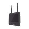nvr 4 megapixel / pantalla lcd 11.6" / 4 canales ip / 1 bahía de disco duro / 2 antenas wi fi / salida de vídeo full hd
