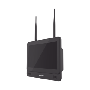 nvr 4 megapixel / pantalla lcd 11.6" / 4 canales ip / 1 bahía de disco duro / 2 antenas wi fi / salida de vídeo full hd