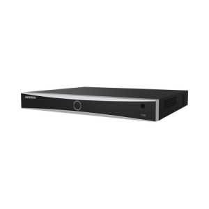 (acusense / evita falsas alarmas) nvr 12 megapixel (4k) / reconocimiento facial / 8 canales ip / base de datos / 8 puertos poe+ / 2 bahías de disco duro / switch poe 300 mts modo extendido