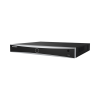(acusense / evita falsas alarmas) nvr 12 megapixel (4k) / reconocimiento facial / 16 canales ip / base de datos / 16 puertos poe+ / 2 bahías de disco duro / switch poe 300 mts modo extendido / soporta funcion de time lapse
