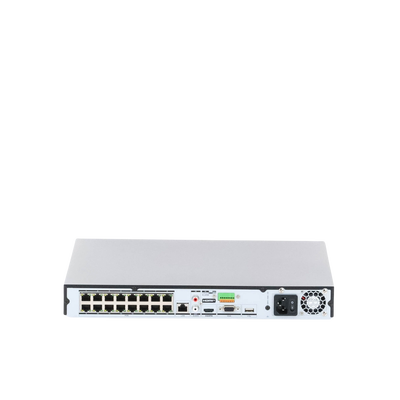 nvr 12 megapixel (4k) / 16 canales ip / 16 puertos poe+ / reconocimiento facial / acusense (evita falsas alarmas) / 2 bahías de disco duro / switch poe 300 mts / hdmi en 4k / alarmas i/o / 300 metros poe modo extendido nvr 12 megapixel (4k) / 16 canales ip / 16 puertos poe+ / reconocimiento facial / acusense (evita falsas alarmas) / 2 bahías de disco duro / switch poe 300 mts / hdmi en 4k / alarmas i/o / 300 metros poe modo extendido