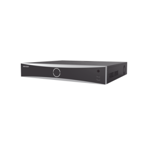 nvr 32 megapíxel (8k) / 16 canales ip / 16 puertos poe+ / acusense / anpr / conteo de personas / reconocimiento facial / 4 bahías de disco duro / soporta pos / alarmas i/o