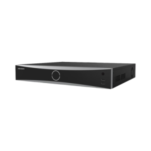 [acusearch] nvr 12 megapixel (4k) / 16 canales ip / 16 puertos poe+ / acusense (evita falsas alarmas) / reconocimiento facial / 4 bahías de disco duro / switch poe 300 mts / hdmi en 4k / alarmas i/o