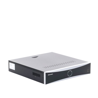 nvr 12 megapixel (4k) / 32 canales ip / reconocimiento facial / acusense (evita falsas alarmas) / 8 bahías de disco duro / 2 hdmi en 4k / alarmas i/o nvr 12 megapixel (4k) / 32 canales ip / reconocimiento facial / acusense (evita falsas alarmas) / 8 bahías de disco duro / 2 hdmi en 4k / alarmas i/o