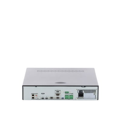 nvr 12 megapixel (4k) / 32 canales ip / reconocimiento facial / acusense (evita falsas alarmas) / 8 bahías de disco duro / 2 hdmi en 4k / alarmas i/o nvr 12 megapixel (4k) / 32 canales ip / reconocimiento facial / acusense (evita falsas alarmas) / 8 bahías de disco duro / 2 hdmi en 4k / alarmas i/o