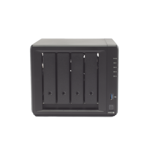 servidor nas de 4 bahías (expandible a 9 bahías) / hasta 162 tb / servicio nube gratis (p2p) / administración remota y respaldo programado