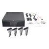 nvr 12 megapixel (4k) / 32 canales ip / soporta cámaras acusense / 16 bahías de disco duro / 2 tarjetas de red / soporta raid con hot swap / hdmi en 4k / soporta pos