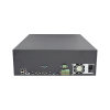 nvr 12 megapixel (4k) / 32 canales ip / soporta cámaras acusense / 16 bahías de disco duro / 2 tarjetas de red / soporta raid con hot swap / hdmi en 4k / soporta pos