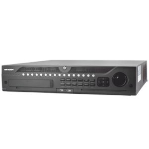 nvr 12 megapixel (4k) / 32 canales ip / soporta cámaras con acusense / 8 bahías de disco duro / 2 tarjetas de red / soporta raid con hot swap / hdmi en 4k / soporta pos