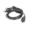cable con 9 vías para alimentar 8 cámaras turbohd y dvr turbohd epcom / hikvision