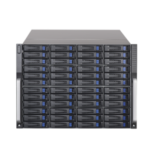 servidor de almacenamiento cluster / 48 bahías de disco duro / controlador simple / graba 600 canales ip / fuente redundante
