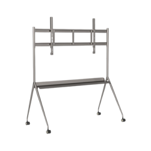 montaje de piso móvil para pantallas de 75 y 86" / compatible con vesa / incluye soporte para pantalla
