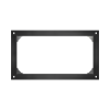 montaje de pared para 1 panel led / uso en interior / compatible con series mwf, gwf, cwf y zwdb