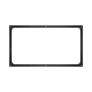 montaje de pared para 4 paneles led / uso en interior / compatible con series mwf, gwf, cwf y zwdb