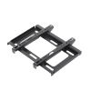 montaje de pared universal para pantallas / compatible vesa 100 x 100 / 200 x 200 / color negro