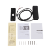 lector de tarjetas prox em / exterior ip65 / wiegand / compatible con cualquier panel / perfil delgado y estetico / indicador led