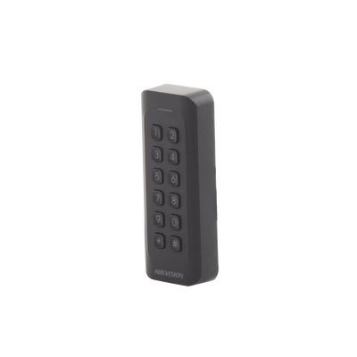 lector de tarjetas prox em y contraseñas / exterior ip65 / wiegand / compatible con cualquier panel / perfil delgado y estetico / indicador led lector de tarjetas prox em y contraseñas / exterior ip65 / wiegand / compatible con cualquier panel / perfil delgado y estetico / indicador led