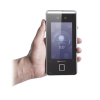 terminal min moe wifi de reconocimiento facial ultra rÁpido (exterior ip65) / hasta 1.5 mts en lectura / soporta p2p hik connect / 3,000 usuarios /qr y videoportero (ambientes de bajo ruido) / hik ia