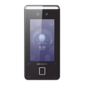 terminal min moe wifi de reconocimiento facial ultra rÁpido (exterior ip65) / hasta 1.5 mts en lectura / soporta p2p hik connect / 3,000 usuarios /qr y videoportero (ambientes de bajo ruido) / hik ia