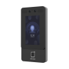 terminal min moe poe & wifi de reconocimiento facial y huella con lector prox em / exterior ip65 / hasta 1.5 mts en lectura de rostro / soporta p2p / 1,500 rostros / 3,000 huellas / salida 12 vcd para chapa / poe / sip estandar / hik ia