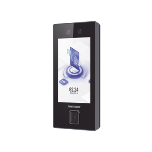 terminal facial min moe con lector de qrs fisico ultra rápido y tarjetas mifare / 3000 rostros / pantalla 4.5" / administrable en la nube con hikconnect teams / exterior ip65 / poe / wifi / hik ia / sip estandar