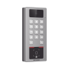 (poe / 2 relays) teclado con lector físico de qrs para exterior antivandálico ip65 & ik09 con función de videoportero multiapartamento / tarjeta, código qr, pin o app hikconnect / cámara 2 mp compatible con nvrs /