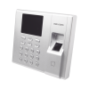 terminal de control de acceso y asistencia compatible con app hik connect (p2p) / lectura de huella y de tarjetas em / soporta hasta 1000 huellas / relevador para chapa / software ivms4200