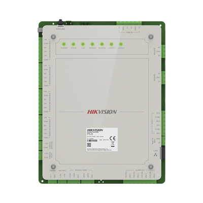 controlador de acceso 2 puertas administrable en la nube con hik connect teams / interfaz web / 4 lectores de huella o tarjeta / 100,000 tarjetas / 10,000 huellas / incluye gabinete y fuente de alimentación 12 vcd 8 a / soporta batería de re controlador de acceso 2 puertas administrable en la nube con hik connect teams / interfaz web / 4 lectores de huella o tarjeta / 100,000 tarjetas / 10,000 huellas / incluye gabinete y fuente de alimentación 12 vcd 8 a / soporta batería de re