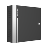 controlador de acceso para 1 puerta y 2 lectores wiegand o rs485 / incluye gabinete y fuente de alimentación 12vcc/8a / soporta batería de respaldo / wiegand y rs 485 / 10,000 tarjetas