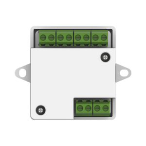 módulo seguro para instalaciones seguras en controles de acceso hikvision / compatible con biometricos faciales min moe / conexión rs 485 / soporta botón de salida y chapa