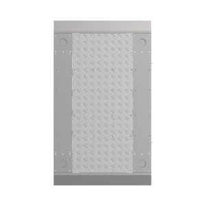 base principal para torniquetes de la serie ds k3b501 y ds k3b601 / 1 carril de 90 cms