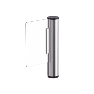 puerta de cortesia con aleta de acrílico (no incluida) de alto impacto / 90 cms ancho del carril / 6 mcbf / acero inoxidable sus304 / requiere aleta modelo ds k3bc430lx dp90/1