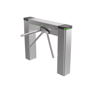 torniquet trípode bidireccional de acero inoxidable / tipo puente / interior y exterior protegido / leds indicadores de entrada y salida