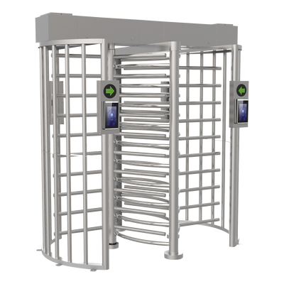 torniquete doble (2 carriles) de cuerpo completo bidireccional / exterior / acero inoxidable sus304 / 30 personas por minuto / compatible con reconocimiento facial (terminal no incluida) torniquete doble (2 carriles) de cuerpo completo bidireccional / exterior / acero inoxidable sus304 / 30 personas por minuto / compatible con reconocimiento facial (terminal no incluida)