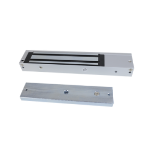 chapa magnética de 600 lbs (272 kg) / montaje en puerta normal / certificado ce / uso en interior / magnetismo anti residual