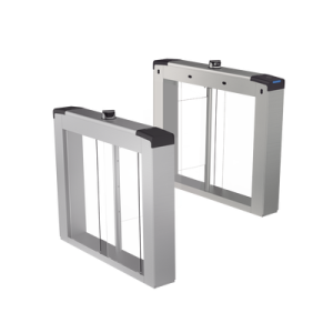 kit de torniquetes swing (izq+der) / reconocimiento facial y lectores de tarjeta incluidos / bidireccional / 5,000,000 mcbf / 4 pares de dtof / carriles seleccionables de 65 o 90 cms (aletas de acrilico no incluidas)