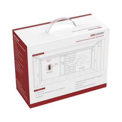 kit de control de acceso todo incluido con lector de huellas y tarjetas / 3,000 huellas / compatible con app hik connect / incluye electroimán botón de salida y montajes z y l para imán (ds k1t804) kit de control de acceso todo incluido con lector de huellas y tarjetas / 3,000 huellas / compatible con app hik connect / incluye electroimán botón de salida y montajes z y l para imán (ds k1t804)
