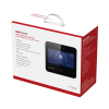kit de control de acceso todo incluido con lector de rostros, qrs y tarjetas / 1,500 rostros / compatible con app hikconnect /incluye electroimán botón de salida y montajes z y l para imán / hik ia