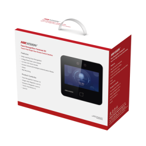 kit de control de acceso todo incluido con lector de rostros, qrs y tarjetas / 1,500 rostros / compatible con app hikconnect /incluye electroimán botón de salida y montajes z y l para imán / hik ia