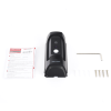 frente de calle ip 2 megapixel / uso rudo / antivandálico ik09 y exterior ip65 / poe estándar / 3 mts ir / compatible con monitor ip hikvision o llamada directo a app