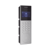 videoportero ip multiapartamento con reconocimiento facial / llamada a app hikconnect (requiere monitor) / protección ip65 / apertura por rostro, tarjeta o app
