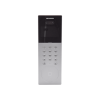 videoportero ip multiapartamento con reconocimiento facial / llamada a app hikconnect (requiere monitor) / protección ip65 / apertura por rostro, tarjeta o app