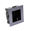 base de 1 espacio para empotrar videoportero modelo ds kd8003 ime1