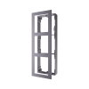 base de 3 espacios para videoportero ip hikvision / instalación en superficie