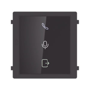 modulo para indicar recepción de llamada / apertura de puerta o audio bidireccional en videoportero ip modular