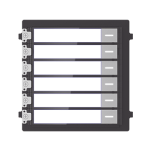 módulo de botones para videoportero modular / llamada de un solo toque / soporta hasta 6 monitores principales