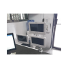 monitor ip touch screen 7'' para videoportero ip / soporta p2p / wifi / vídeo en vivo / audio de dos vías / apertura remota / llamadas entre monitores