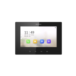 monitor ip lite touch 7" para videoportero ip / vídeo en vivo / poe estándar / apertura remota / llamada entre monitores / audio de dos vías