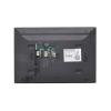 monitor hibrido ip wifi touch screen 7" para ds kis303p / vídeo en vivo / poe estándar / apertura remota / llamada entre monitores / audio de dos vías / policarbonato